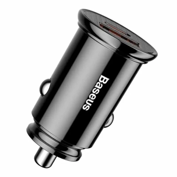 Ładowarka samochodowa Baseus Circular PD QC4.0+ 5A 30W (czarna)