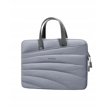 INNOSTYLE DAMSKA TORBA NA LAPTOPA 15 6 16 WODOODPORNA CARRYLITE SLIM SZARA