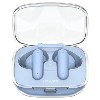 USAMS Słuchawki Bluetooth 5.3 TWS BEseries earbuds bezprzewodowe niebieski/blue US-BE16