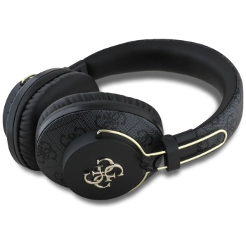 Słuchawki nauszne Guess Bluetooth ENC    Metal 4G Logo czarny