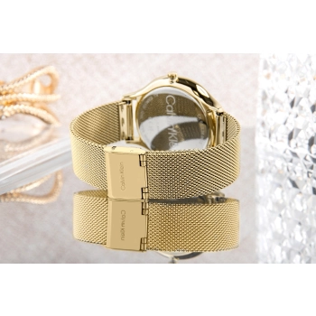 Zegarek Damski CALVIN KLEIN Timeless Mesh Elegancki