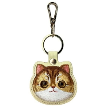 Nimmy Zestaw 3w1 torebka na telefon +    portfel + etui na lokalizator khaki Big Eyed Pet 2.0 Cat