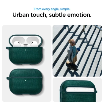 Etui Spigen Urban Fit na AirPods 3 - zielone