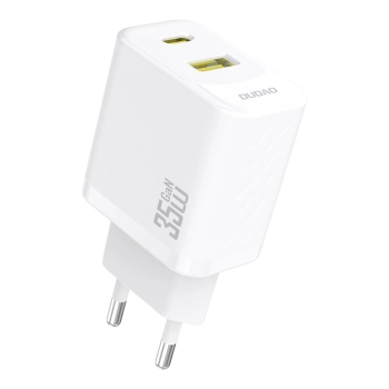 Ładowarka sieciowa Dudao A27 MaxC 35W + kabel USB-C - biała