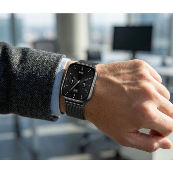 Smartwatch Gravity Czarny Pasek + Bransoleta GT43-5