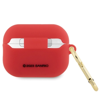 Hello Kitty HKAP23DKHSF Airpods Pro 2(2022/2023) cover fuksja/fuschia Silicone 3D Kitty Head