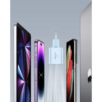 INNOSTYLE SZYBKA ŁADOWARKA KOSTKA USB-C 35W USB TYP C GAN II DO SAMSUNG LED