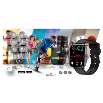 Smartwatch Giewont elegancki zegarek do codziennego noszenia