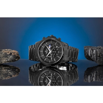 Zegarek Męski Giewont Chronograph Sapphire Czarny GW9460-B1