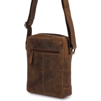 Torba skórzana AMADEO VI na ramię elegancka elegancka