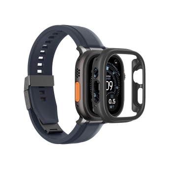 Etui ochronne AMAZINGTHING Minimal na Apple Watch UItra 3 49 mm - czarne