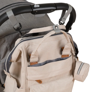 Plecak do wózka dla mamy wielofunkcyjny torba Peterson mommy bag pojemny