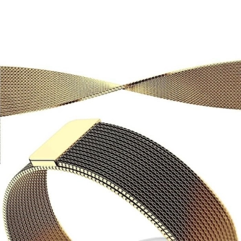 Mercury pasek Mesh Apple Watch 42/44/45mm złoty/gold