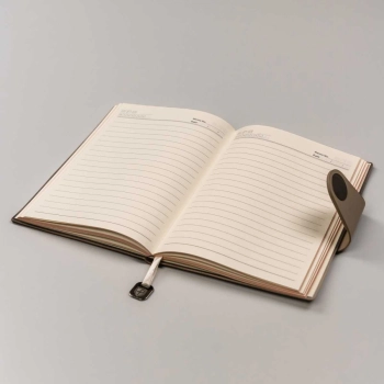 Notes dziennik notatnik planer z zapięciem w linię do biura Peterson