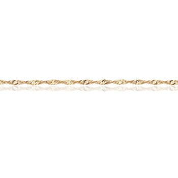 Złota delikatna bransoletka 21cm 585 do codziennego noszenia