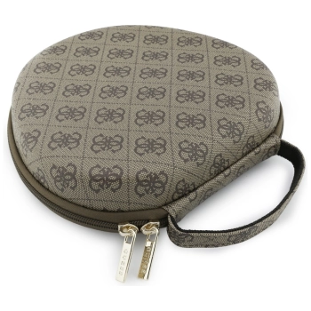 Etui na słuchawki Guess Carry Box        brązowy