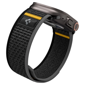 Pasek Spigen Athlex Air na Apple Watch 44 / 45 / 46 / 49 mm - czarny