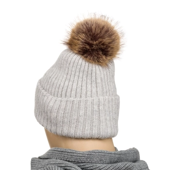 Czapka PTN HAT-08-7750 grey do codziennego noszenia zapach