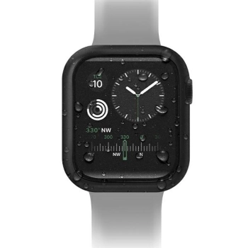 UNIQ etui Nautic Apple Watch Series 7/8/9 45mm czarny/black
