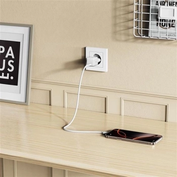 Ładowarka sieciowa Tech-Protect NCM25 USB-C PD 25W - biała