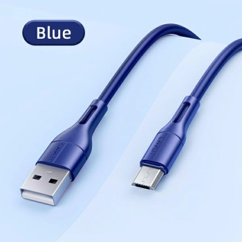 USAMS Kabel U68 microUSB 2A Fast Charge1m niebieski/blue SJ502USB03 (US-SJ502)