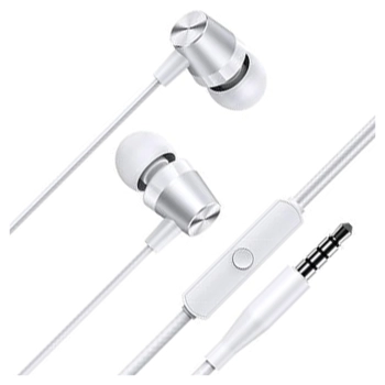 USAMS Słuchawki stereo EP-42 3,5 mmfor set 1szt. biały/white SJ475HS02-1