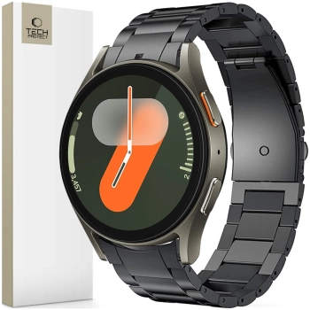 TECH-PROTECT STAINLESS SAMSUNG GALAXY WATCH 4 / 5 / 5 PRO / 6 / 7 / FE BLACK