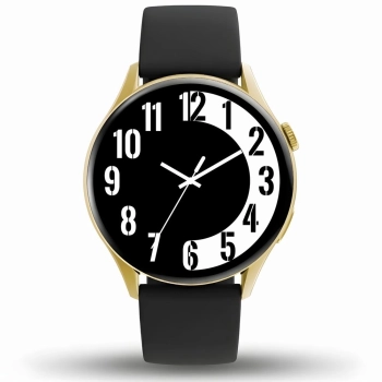 Smartwatch Gravity Złoty Pasek + Bransoleta GT11-1
