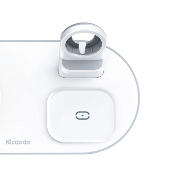 MCDODO STACJA DOKUJĄCA ŁADOWARKA INDUKCYJNA 3W1 DO IPHONE AIRPODS WATCH 15W