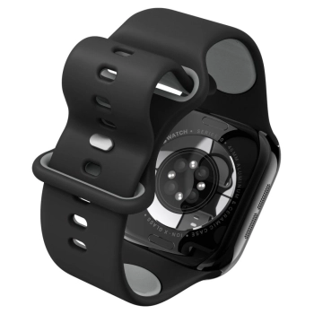 Pasek Spigen Nano Pop na Apple Watch 44 / 45 / 46 / 49 mm - czarno-szary