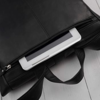 Plecak roll top skórzany vintage na laptopa Paolo Peruzzi
