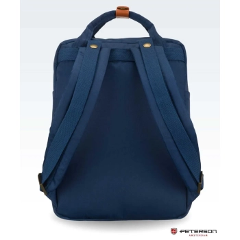 Plecak damski PETERSON miejski do pracy szkoły pojemny na laptopa podróżny