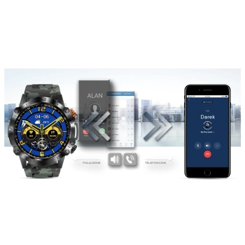 Smartwatch Gravity elegancki zegarek do noszenia