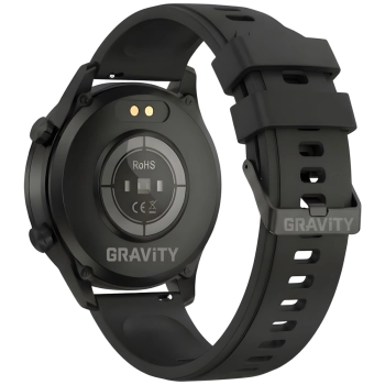 Smartwatch Gravity Czarny 2 Paski GT10-4