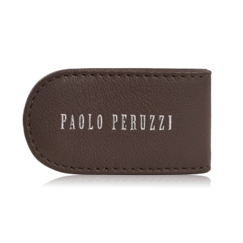 Klips na banknoty skórzany magnetyczny Paolo Peruzzi