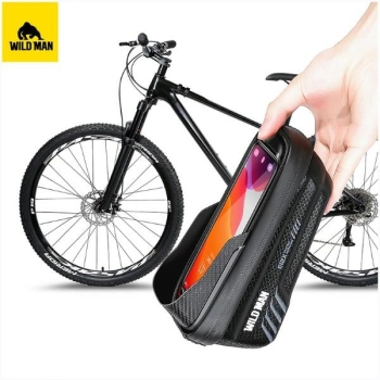 WILDMAN Etui/uchwyt rowerowy M E12Xsakwa na ramę czarna/black