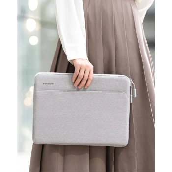INNOSTYLE TORBA NA LAPTOPA 15 6 16 WODOODPORNA ETUI OMNIPROTECT SLIM SZARA