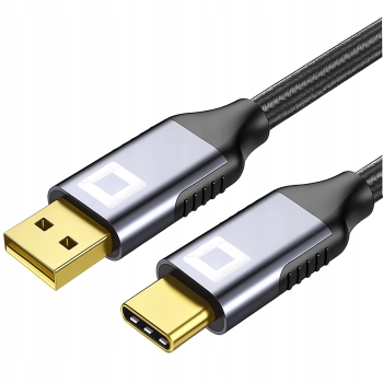 CO2 KABEL USB-C SZYBKIE ŁADOWANIE DO SAMSUNG XIAOMI USB TYP C PD 6A 100W 1M