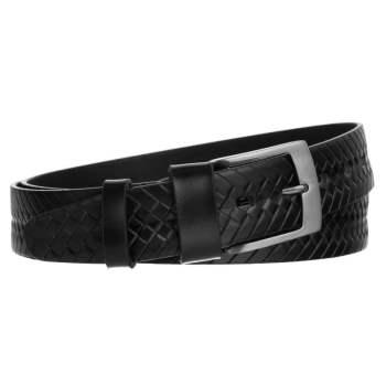 Skórzany pasek męski Rovicky do garnituru elegancki klamra