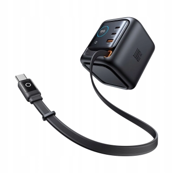 MCDODO SZYBKA ŁADOWARKA Z WBUDOWANYM KABLEM ZASILACZ 4X USB-C USB-A 100W