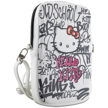 Hello Kitty Torebka HKPBPDGPHEbiały/white Graffiti Kitty Head