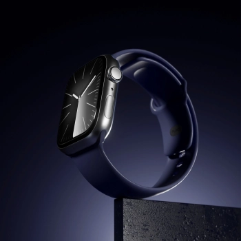 Pasek Puro Icon na Apple Watch 44/45/46/49mm - granatowy