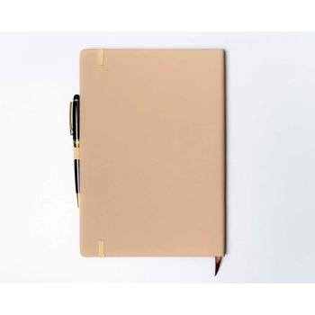 Notes notatnik B5 z gumką planer organizer w kropki zeszyt Peterson
