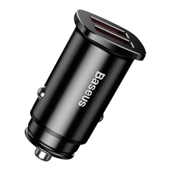 Ładowarka samochodowa Baseus Square 2xUSB QC3.0 5A 30W (czarna)
