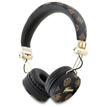 Guess słuchawki nauszne Bluetooth ENC    GUBH70EPOSMK czarny/black Peony Script Round Shape