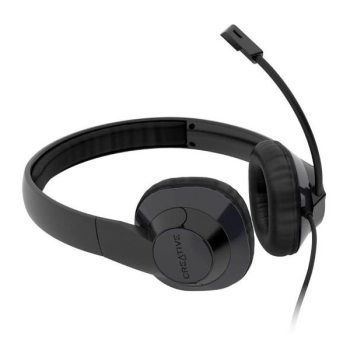 Creative Słuchawki przewodowe            z mikrofonem HS-720 V2 czarny/black USB