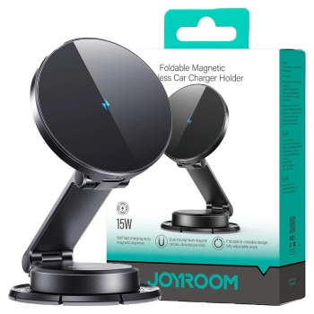 Magnetyczna ładowarka samochodowa Joyroom JR-ZS408 (czarny)
