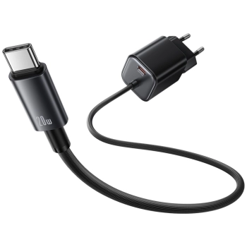 Ładowarka sieciowa USAMS JC Series CC261 20W GaN Mini Fast Charger 2xUSB-C biały