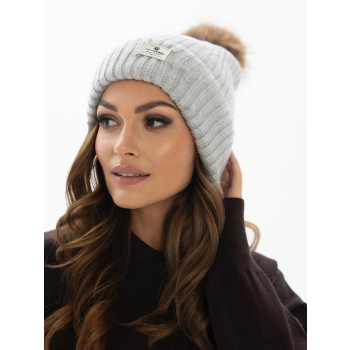Czapka PTN HAT-08-7750 grey do codziennego noszenia zapach
