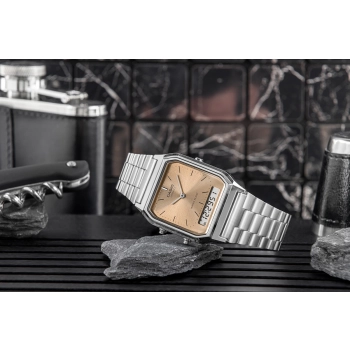 Zegarek Damski CASIO AQ-230A-4AMQYDF + BOX